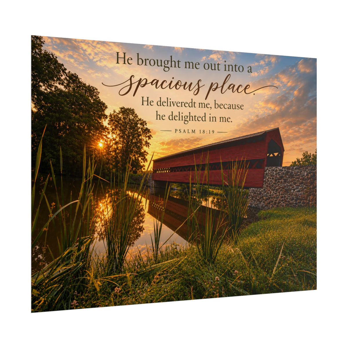Into a Spacious Place - Poster