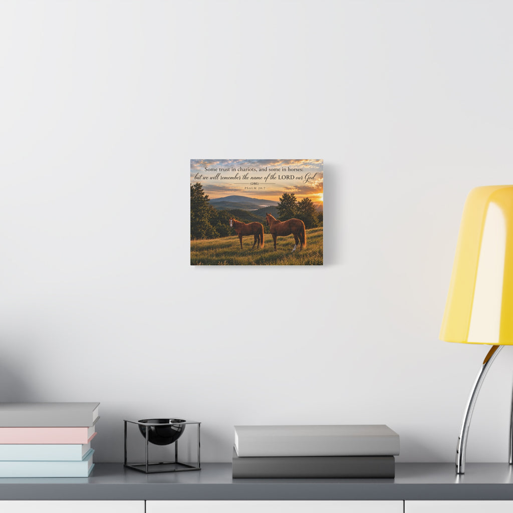 Remember the Name Horses - Canvas