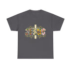 Jesus Floral -Shirt