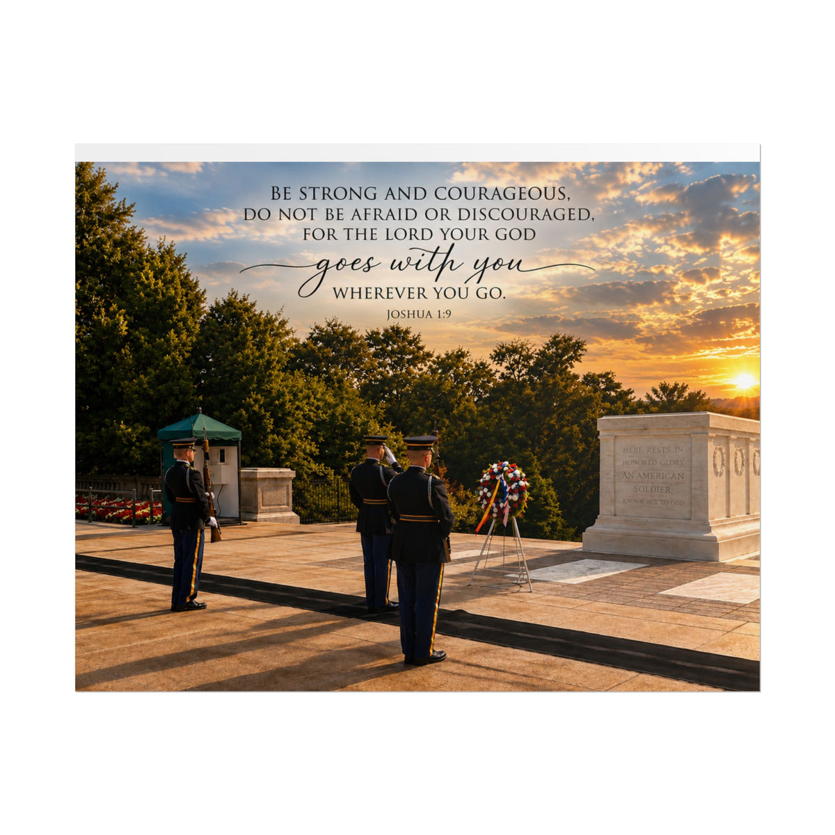 Courage at the Tomb - Poster
