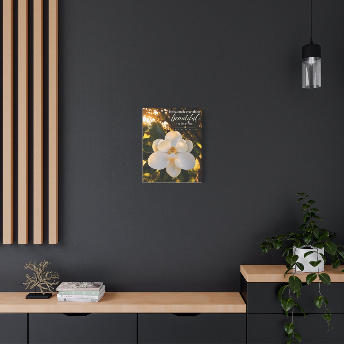 Made Beautiful Magnolia - Canvas