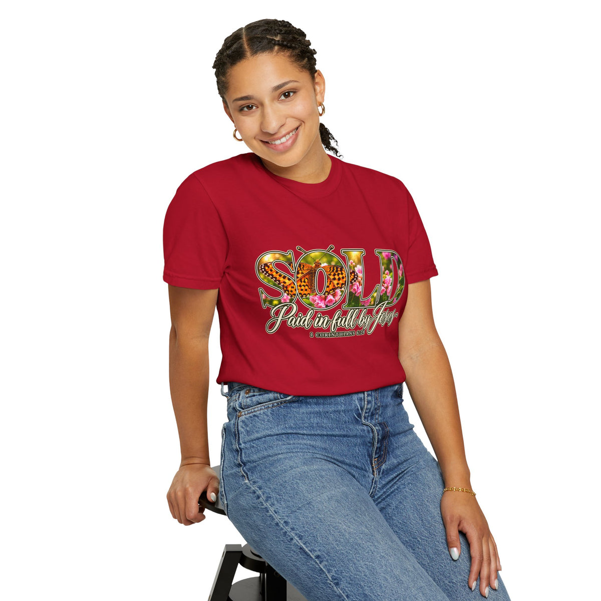 SOLD Consider the Flowers - Shirt