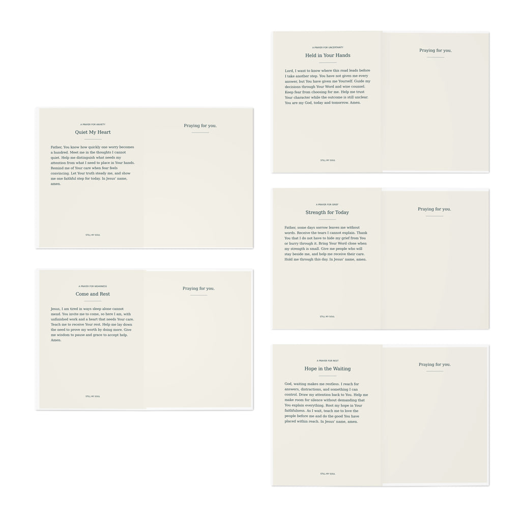 Multi-Design Greeting Cards (5-Pack)