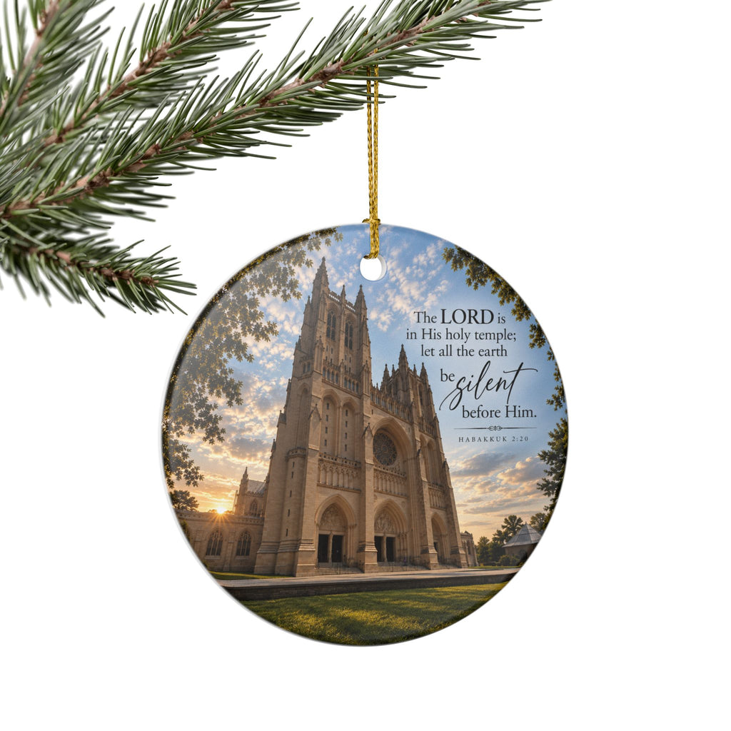 Be Still Before Him Cathedral - Ornament