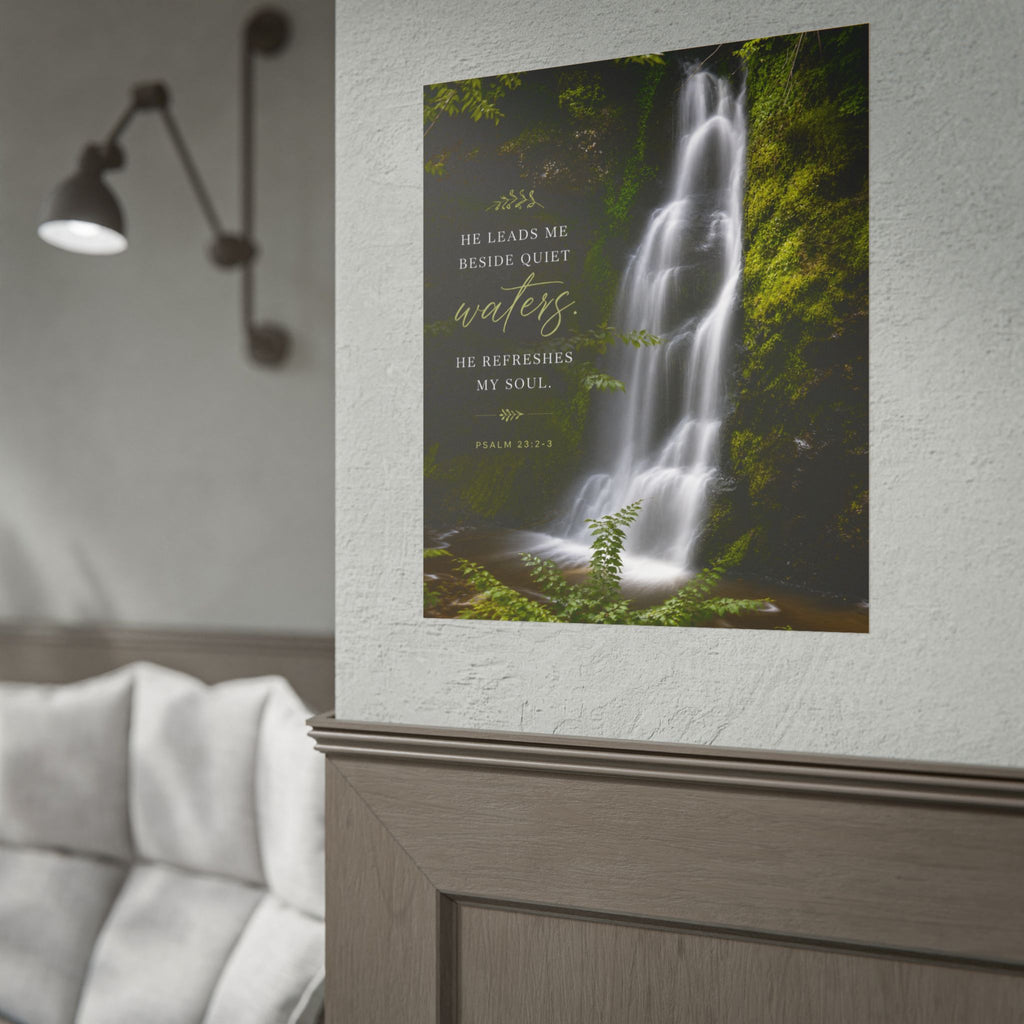 Quiet Waters Poster