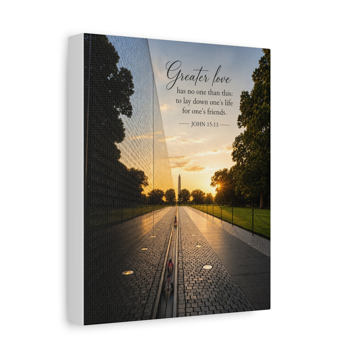 No Greater Love - Canvas