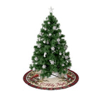 Cardinal Holy Night Christmas Tree Skirt