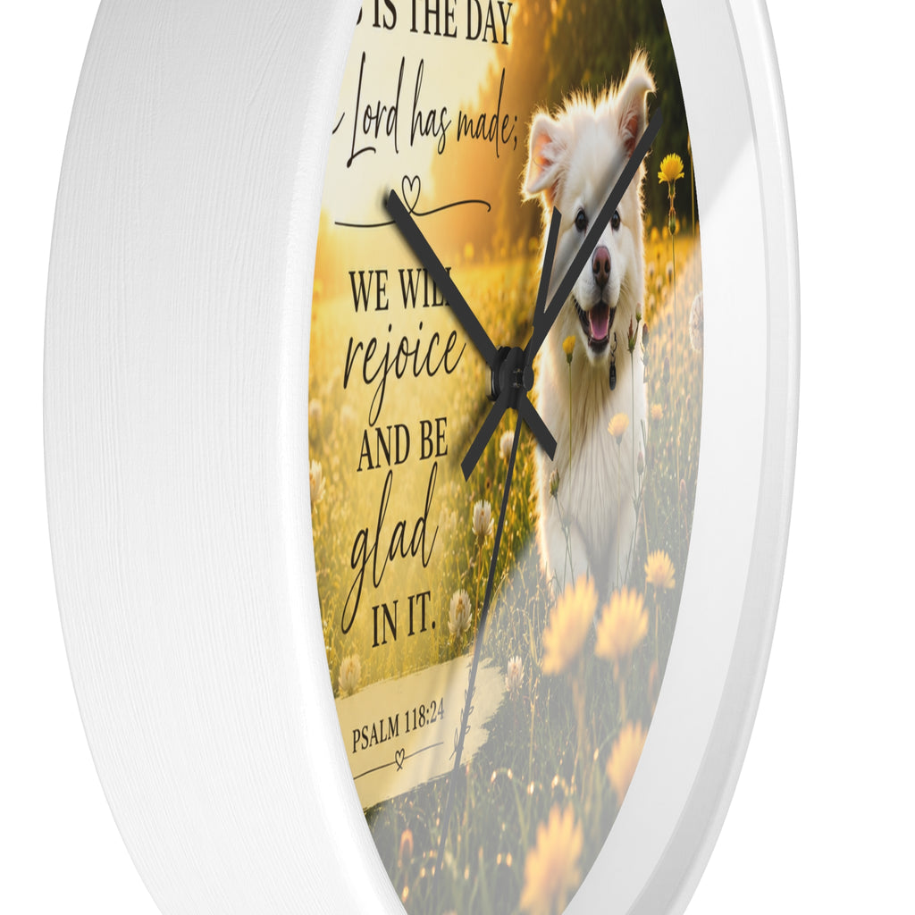 Rejoice Puppy = Clock