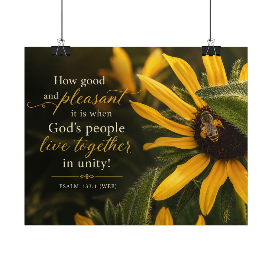 Living in Unity | Poster