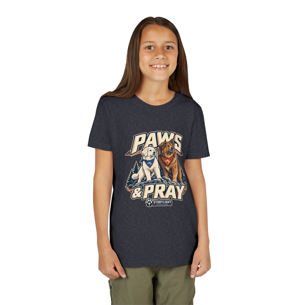 Paws & Pray 2 - Youth T‑Shirt