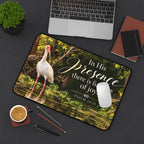 In His Presence Ibis - Desk Pad