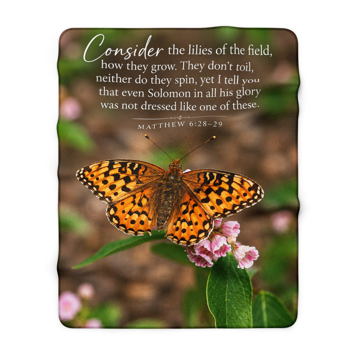 Consider the Flowers - Blanket