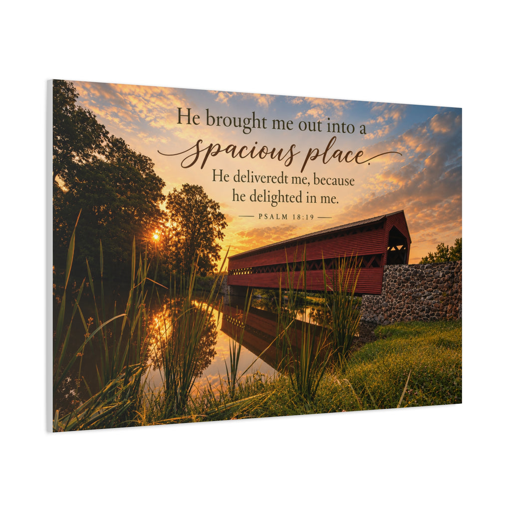 Into a Spacious Place - Canvas
