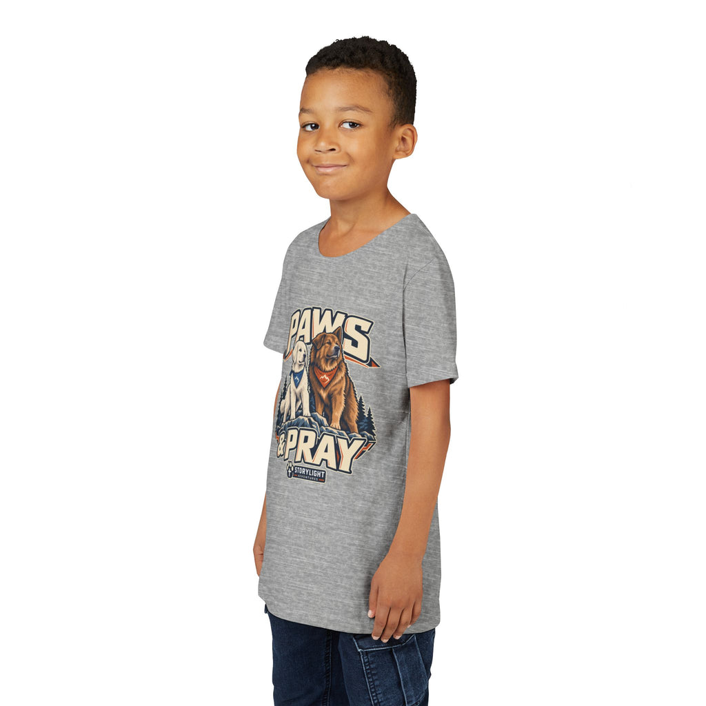 Paws & Pray 2 - Youth T‑Shirt