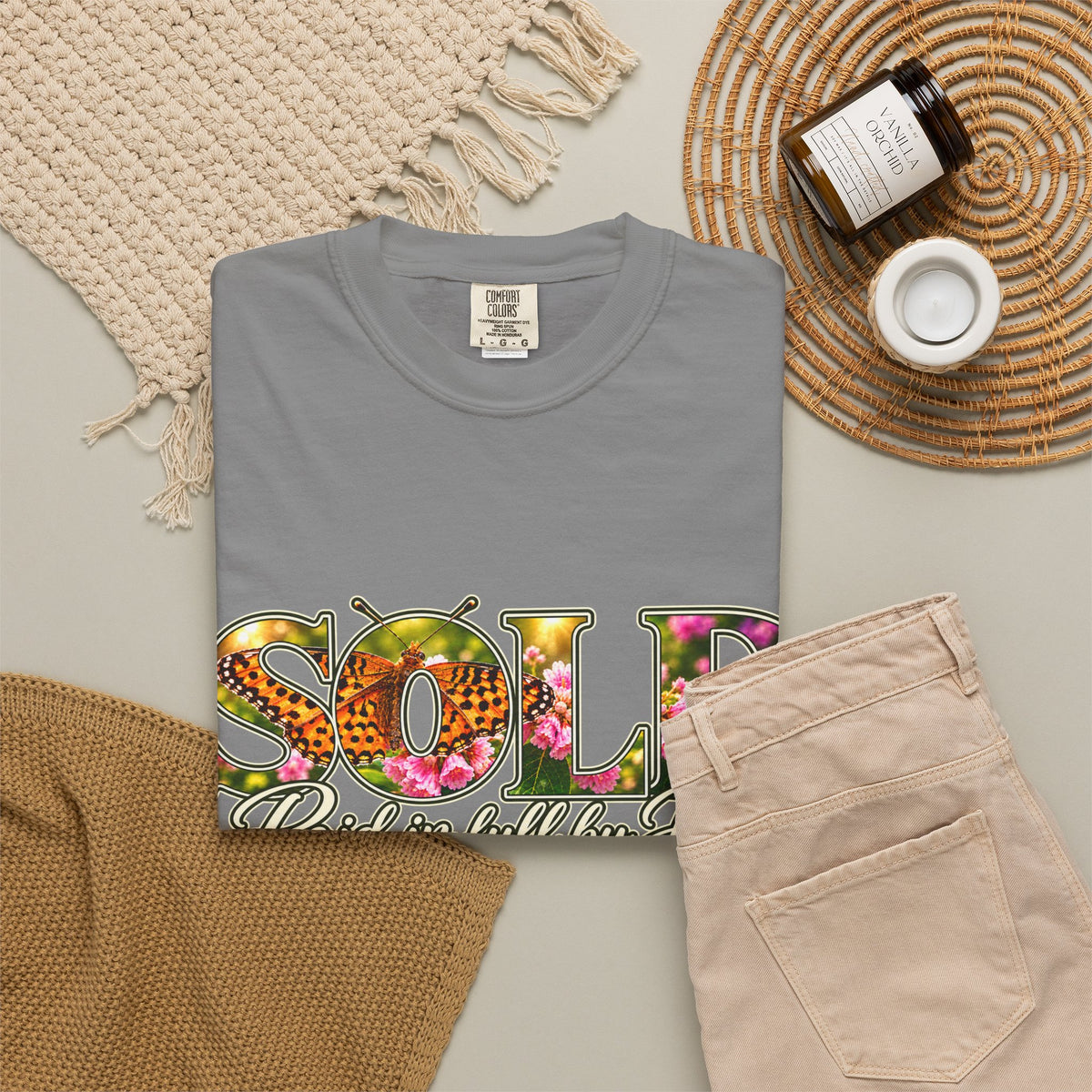 SOLD Consider the Flowers - Shirt