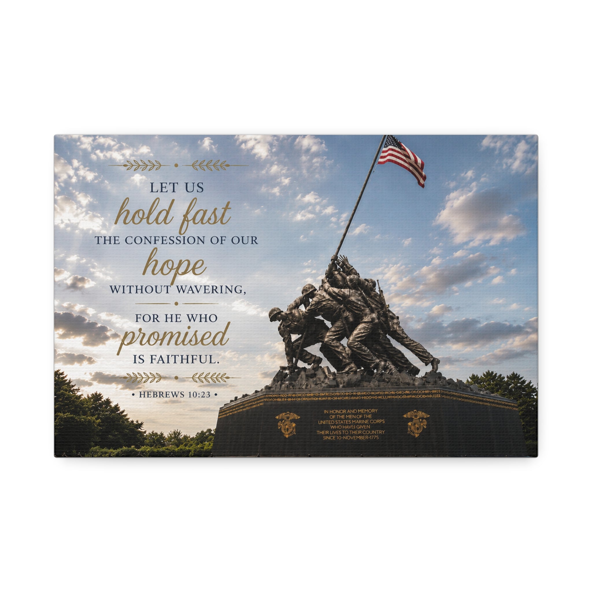 Marine Corp Monument | Canvas