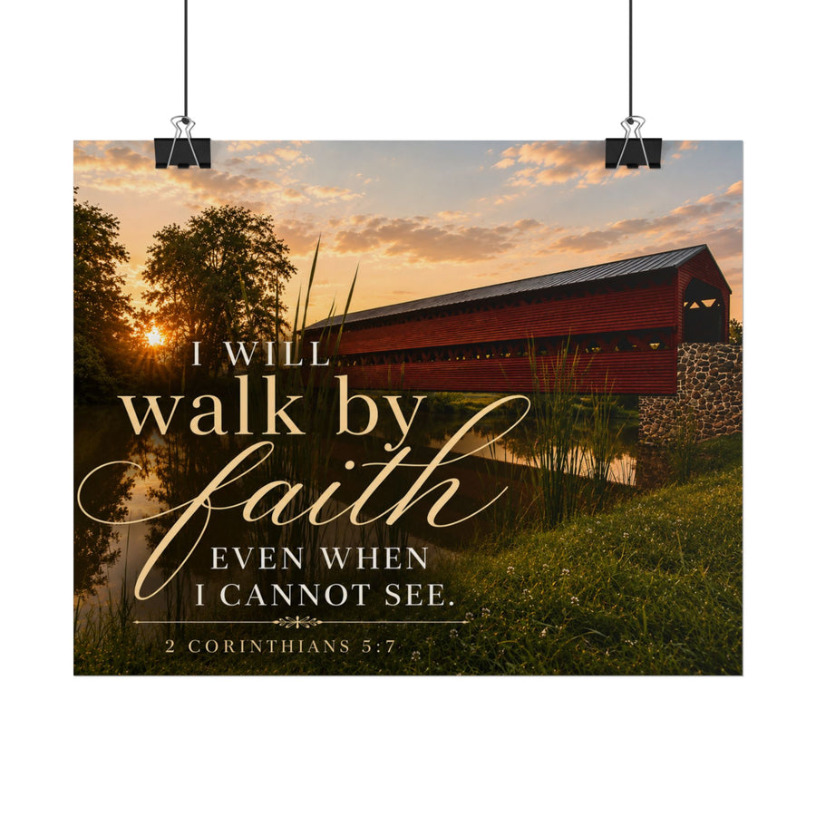 Walk in Faith Poster