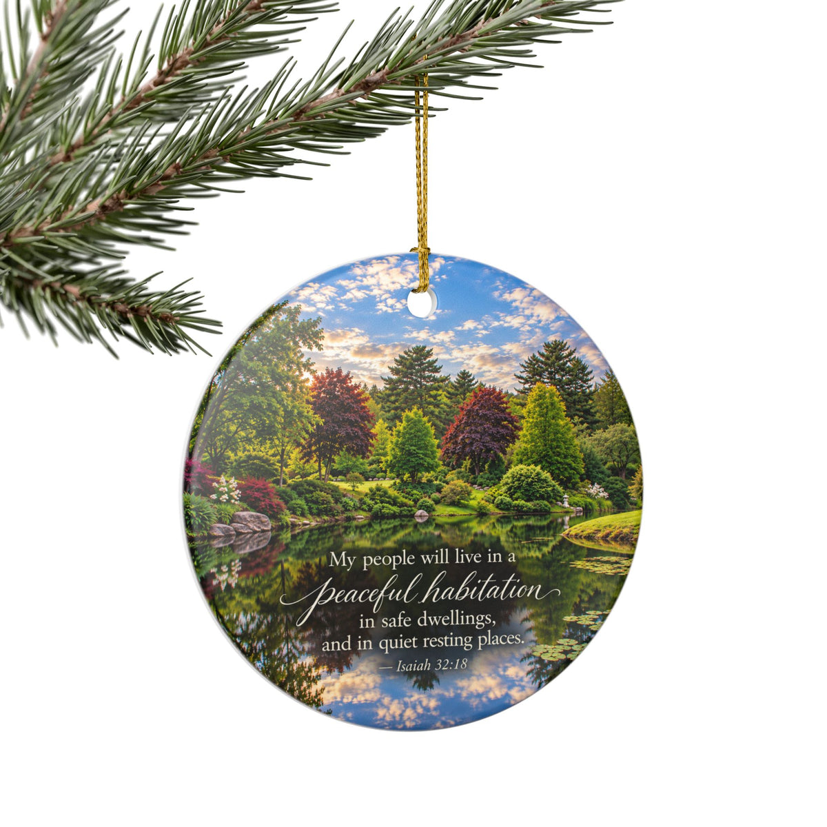 Peaceful Dwellings - Ornament