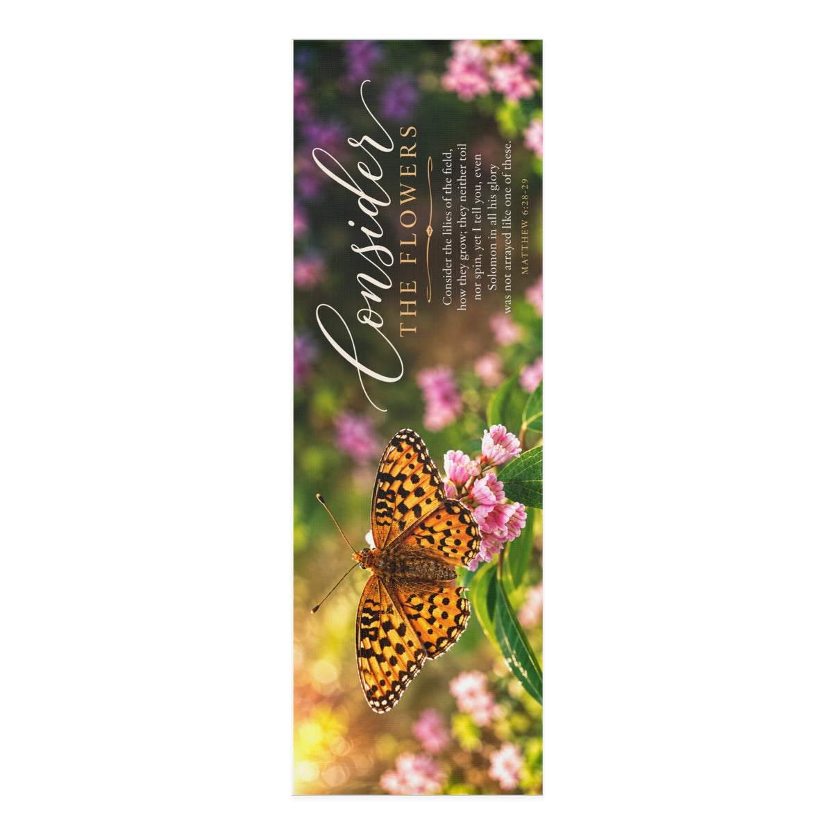 Consider the Flowers - Yoga Mat
