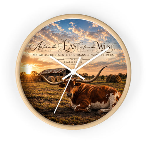 As Far as the East Longhorn - Clock