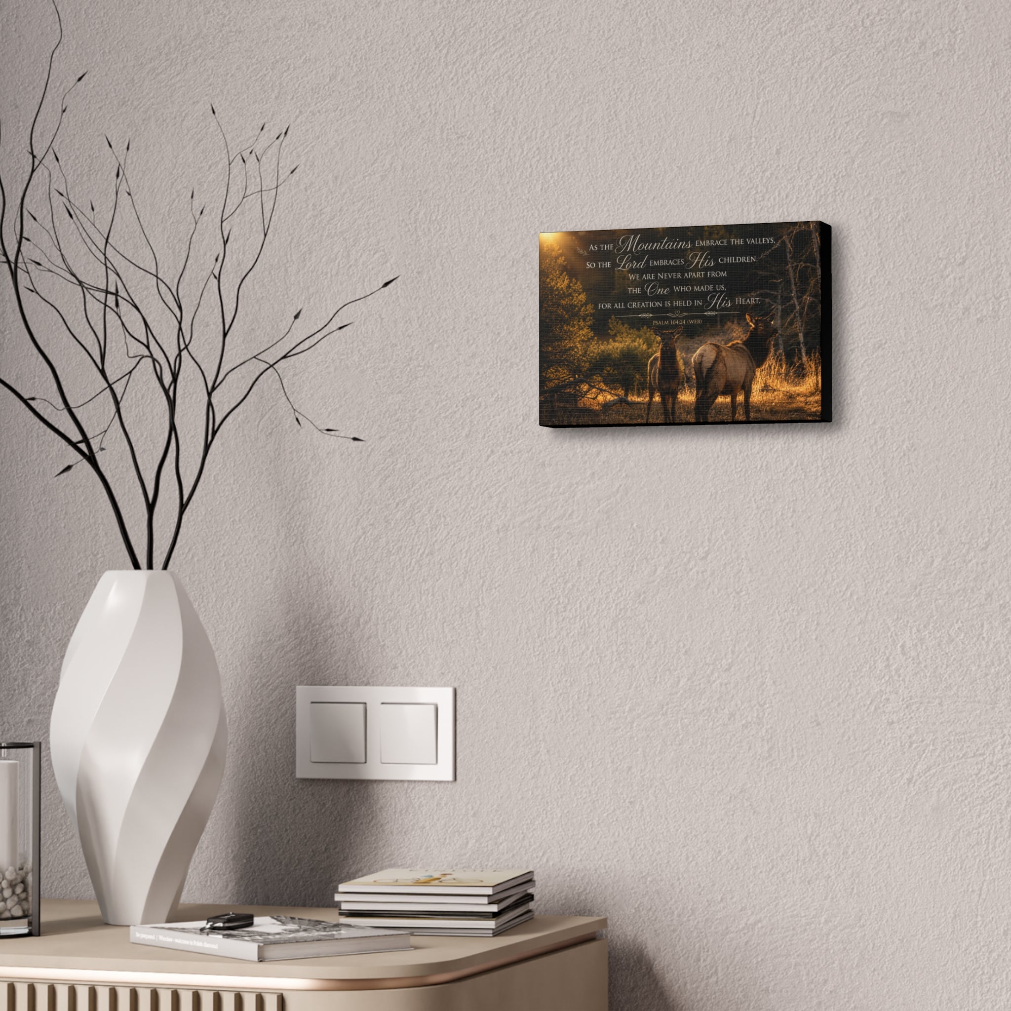 Held in His Heart | Canvas