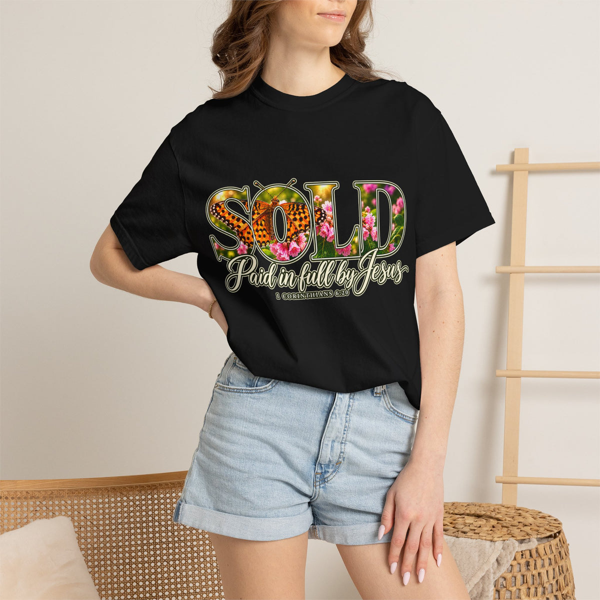 SOLD Consider the Flowers - Shirt
