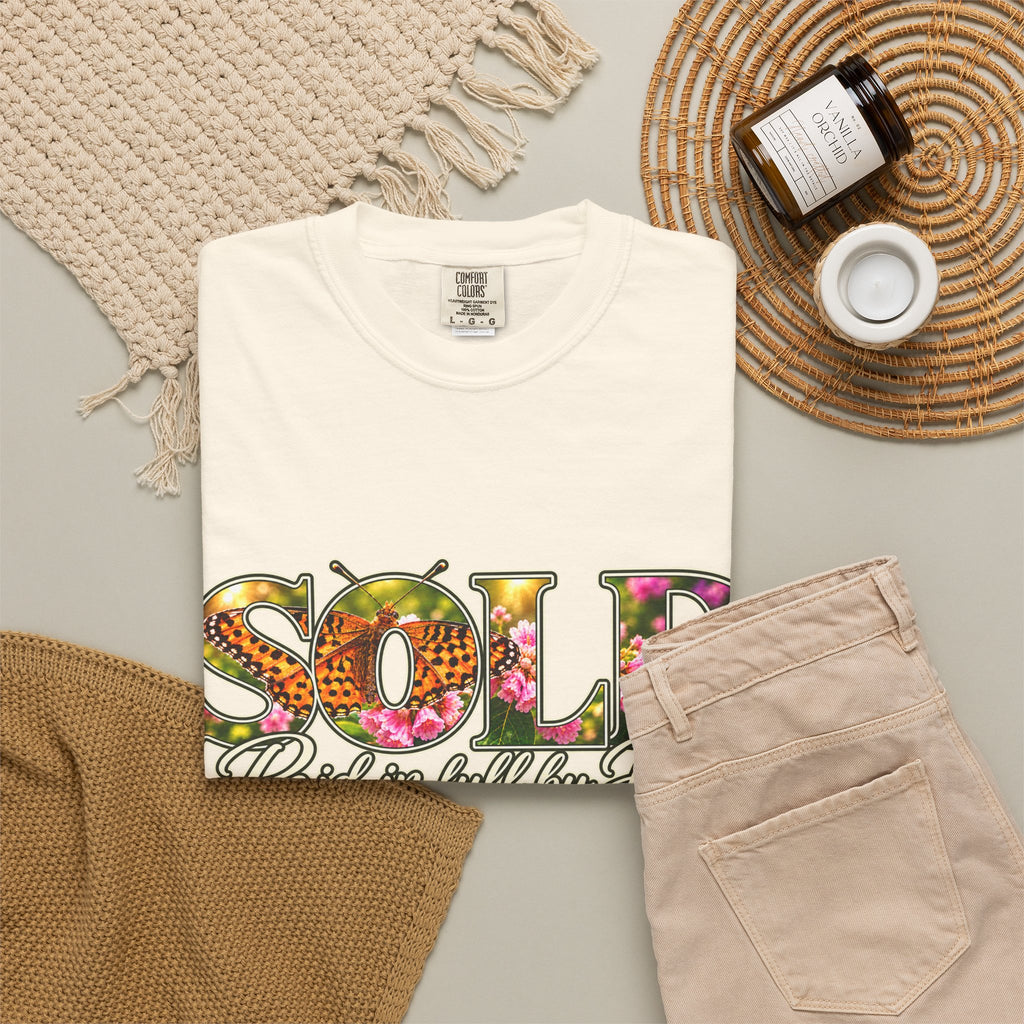 SOLD Consider the Flowers - Shirt