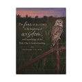 Wise Owl | Canvas