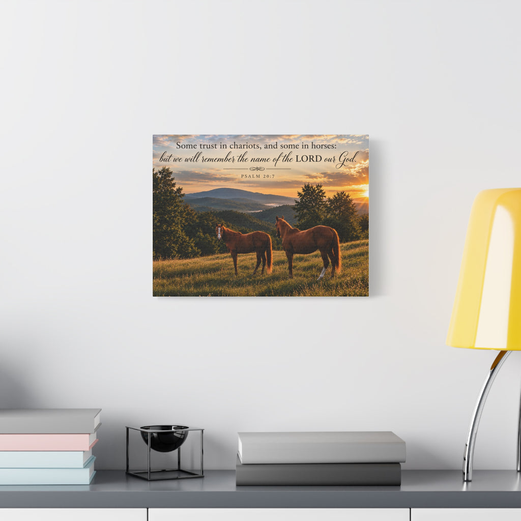 Remember the Name Horses - Canvas