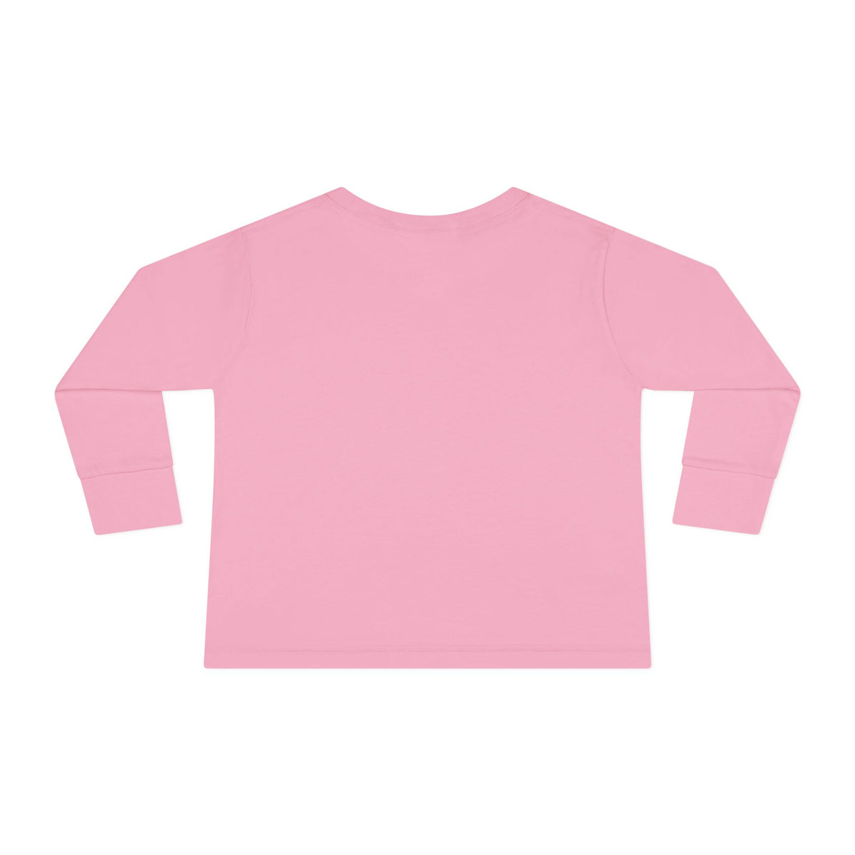 Toddler Long Sleeve Tee — "God Goes With Me" Dino Faith Shirt