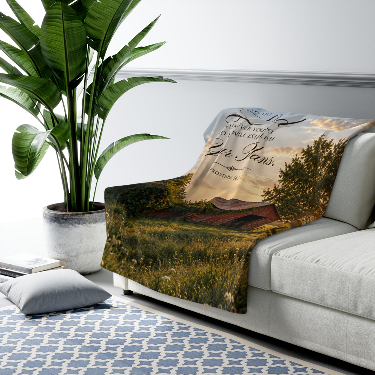 Established by Him - Blanket
