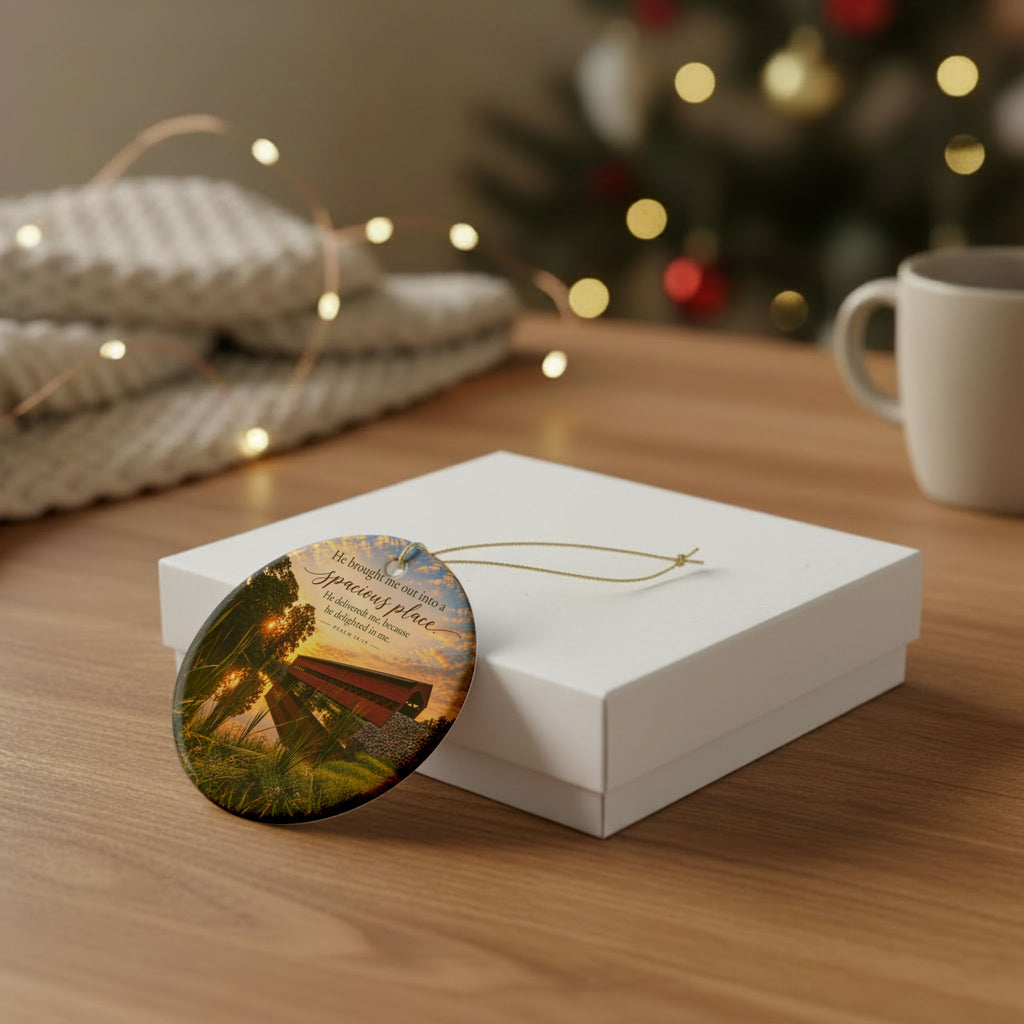 Into a Spacious Place - Ornament