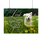Rejoice Puppy - Poster