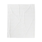 Inspirational Scripture Velveteen Plush Blanket — "Come to Me... I Will Give You Rest" (Matthew 11:28)