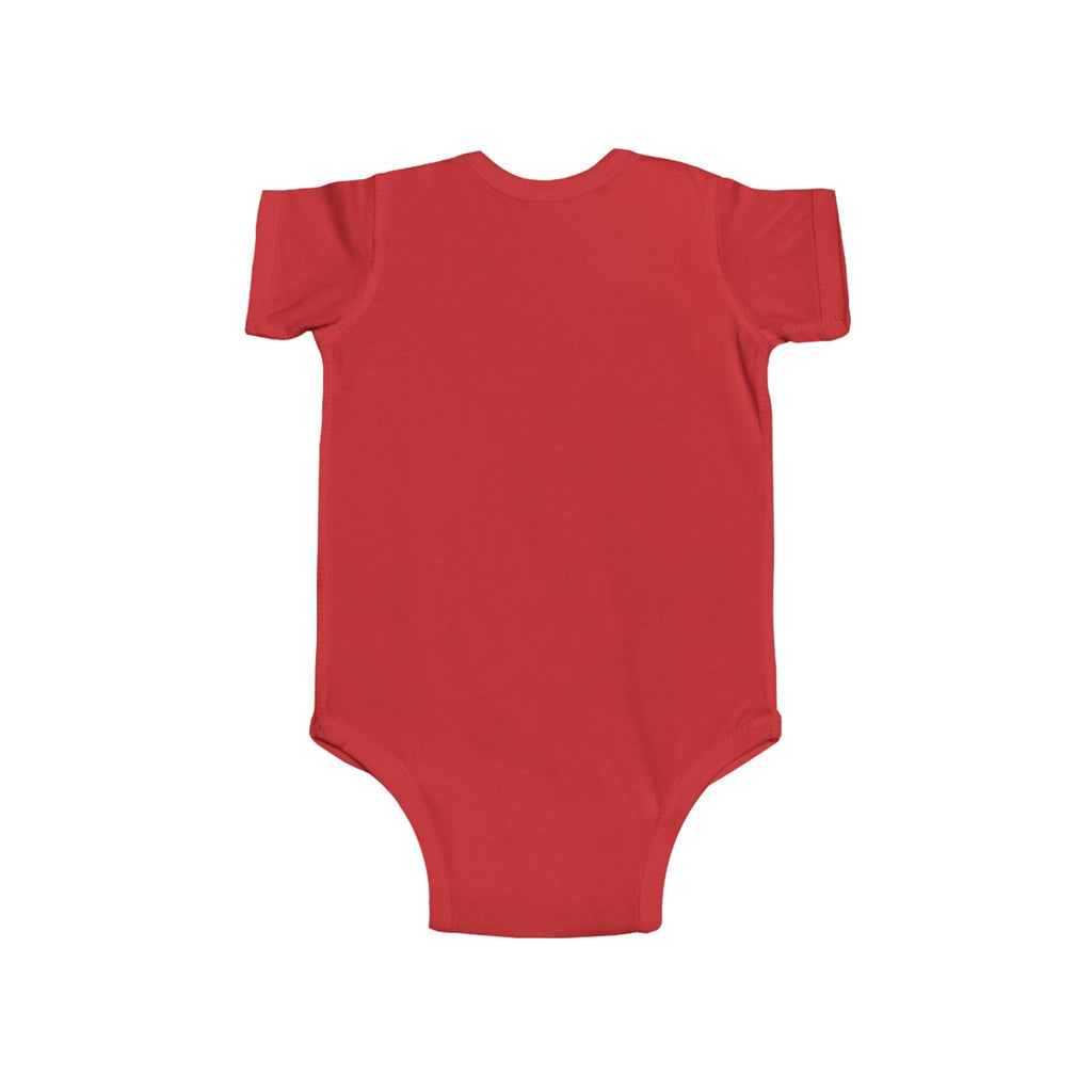 Infant Bodysuit - "Little Racer, Big Blessing" Vintage Baby Onesie