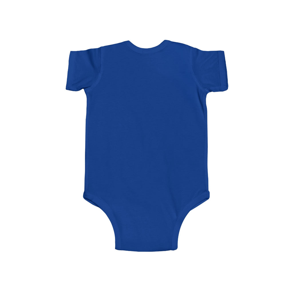 Infant Bodysuit - "Little Racer, Big Blessing" Vintage Baby Onesie