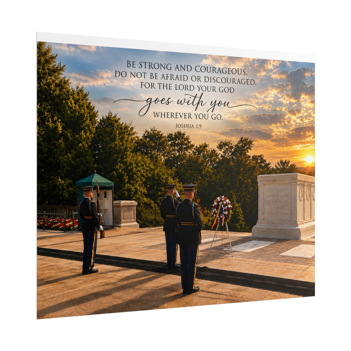 Courage at the Tomb - Poster