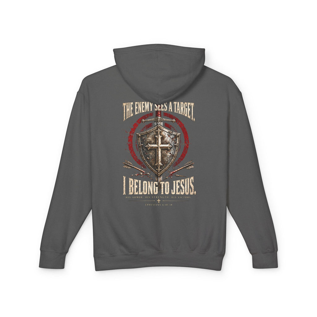I Bear His Name - Men's Lightweight Hooded Sweatshirt