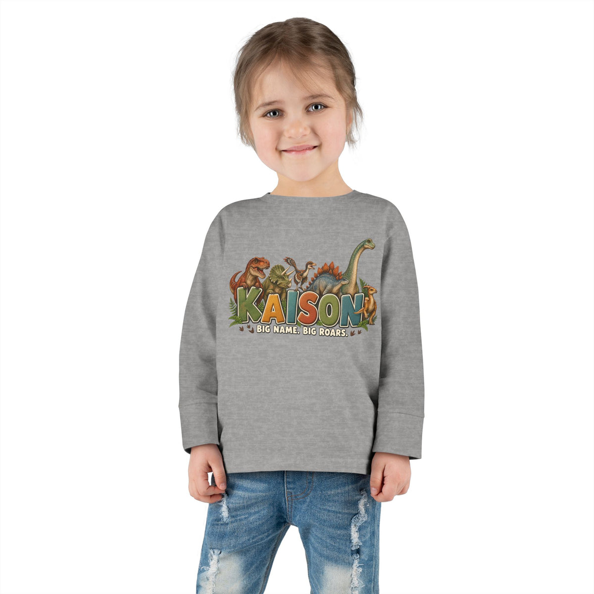Kaison Dinosaur Adventure Toddler Long Sleeve Tee