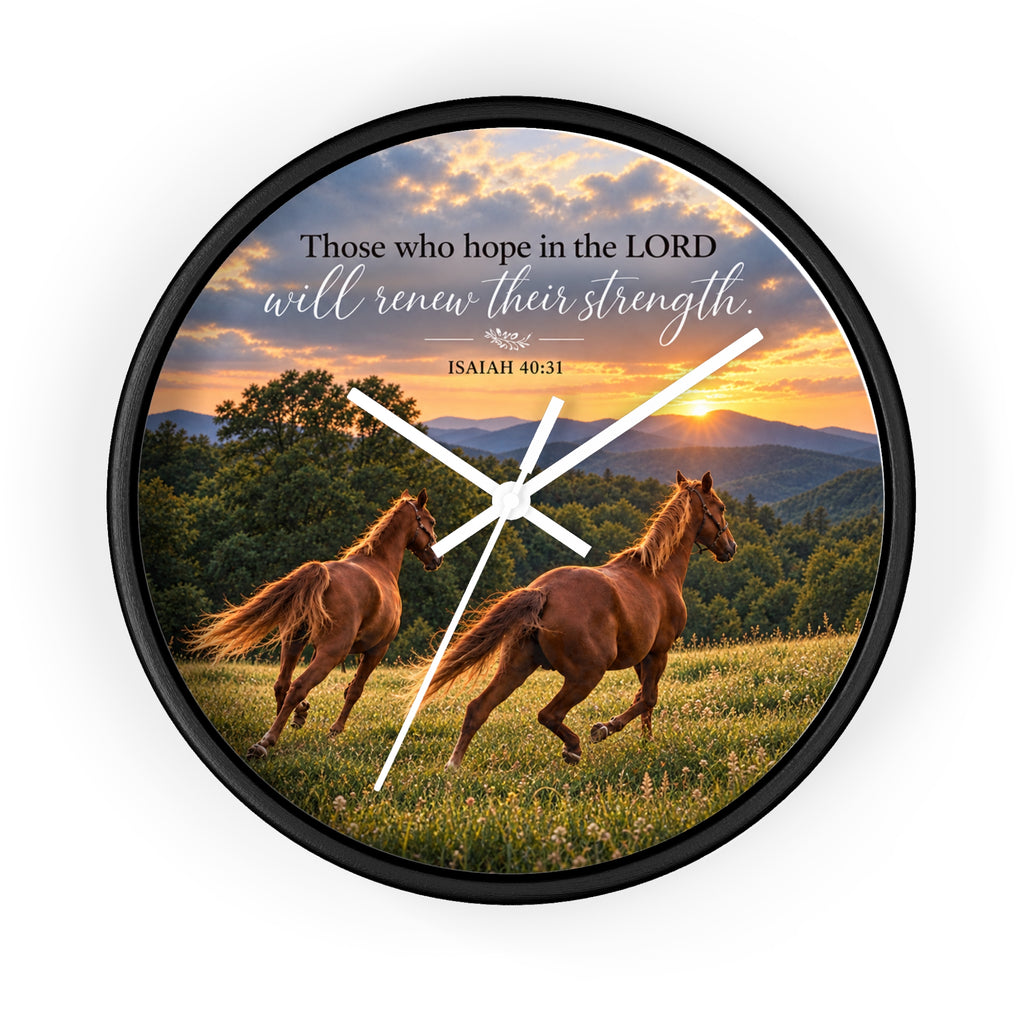 Renewed Strength - Clock