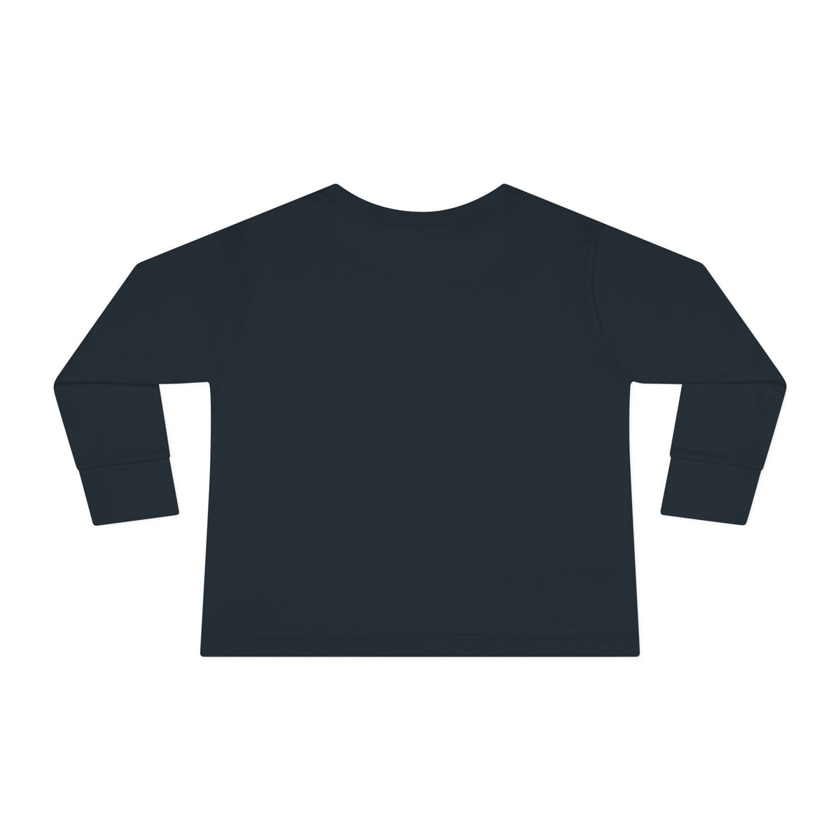 Toddler Long Sleeve Tee — "God Goes With Me" Dino Faith Shirt