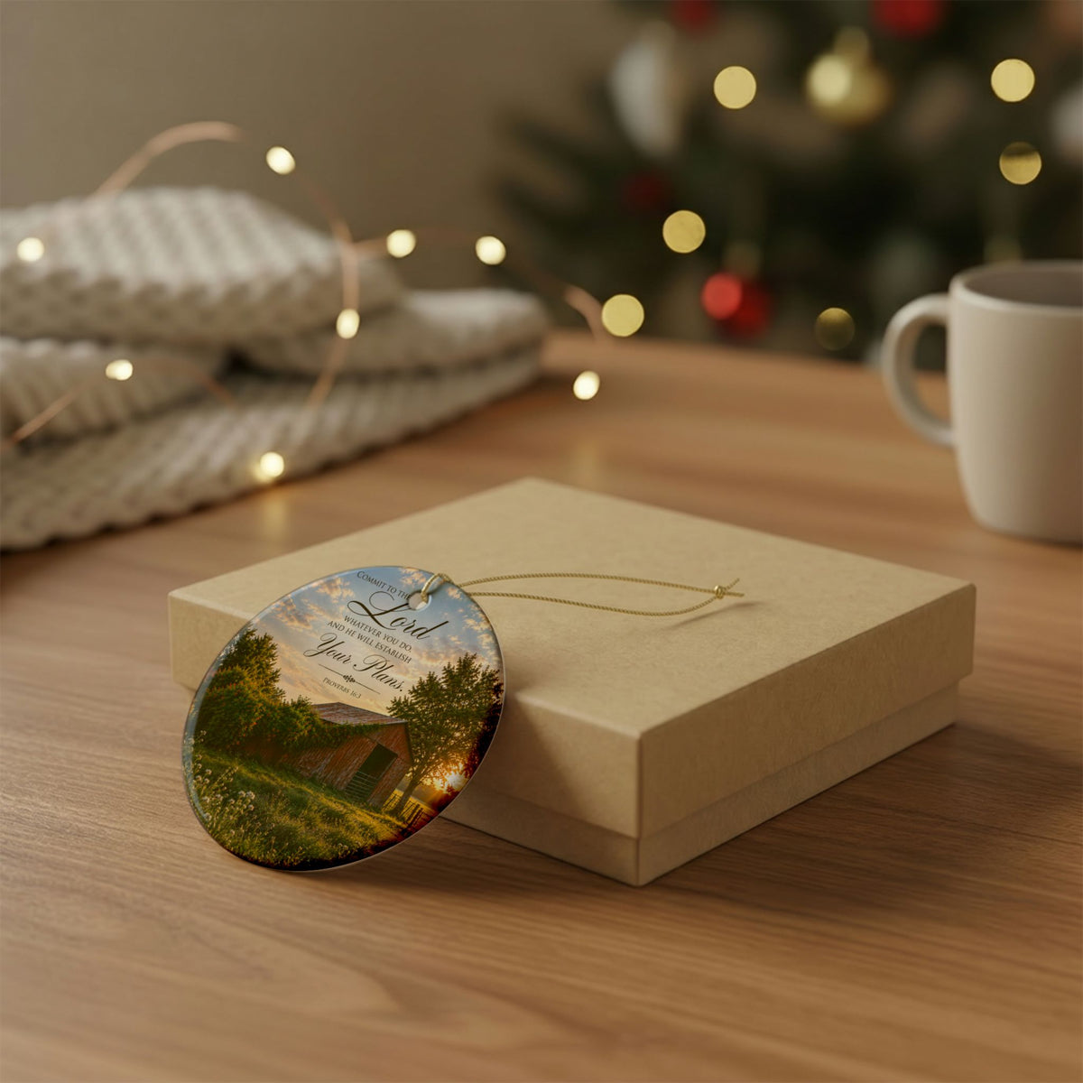 Established by Him - Ornament