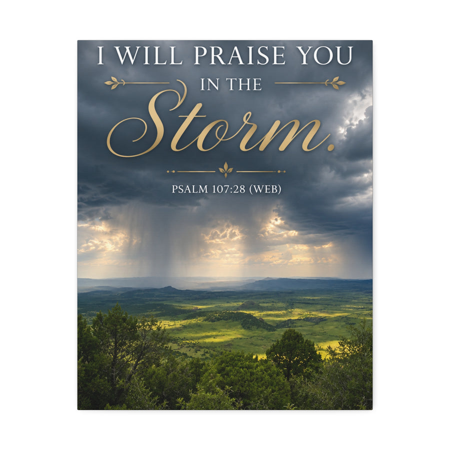 Praise in the Storm | Canvas