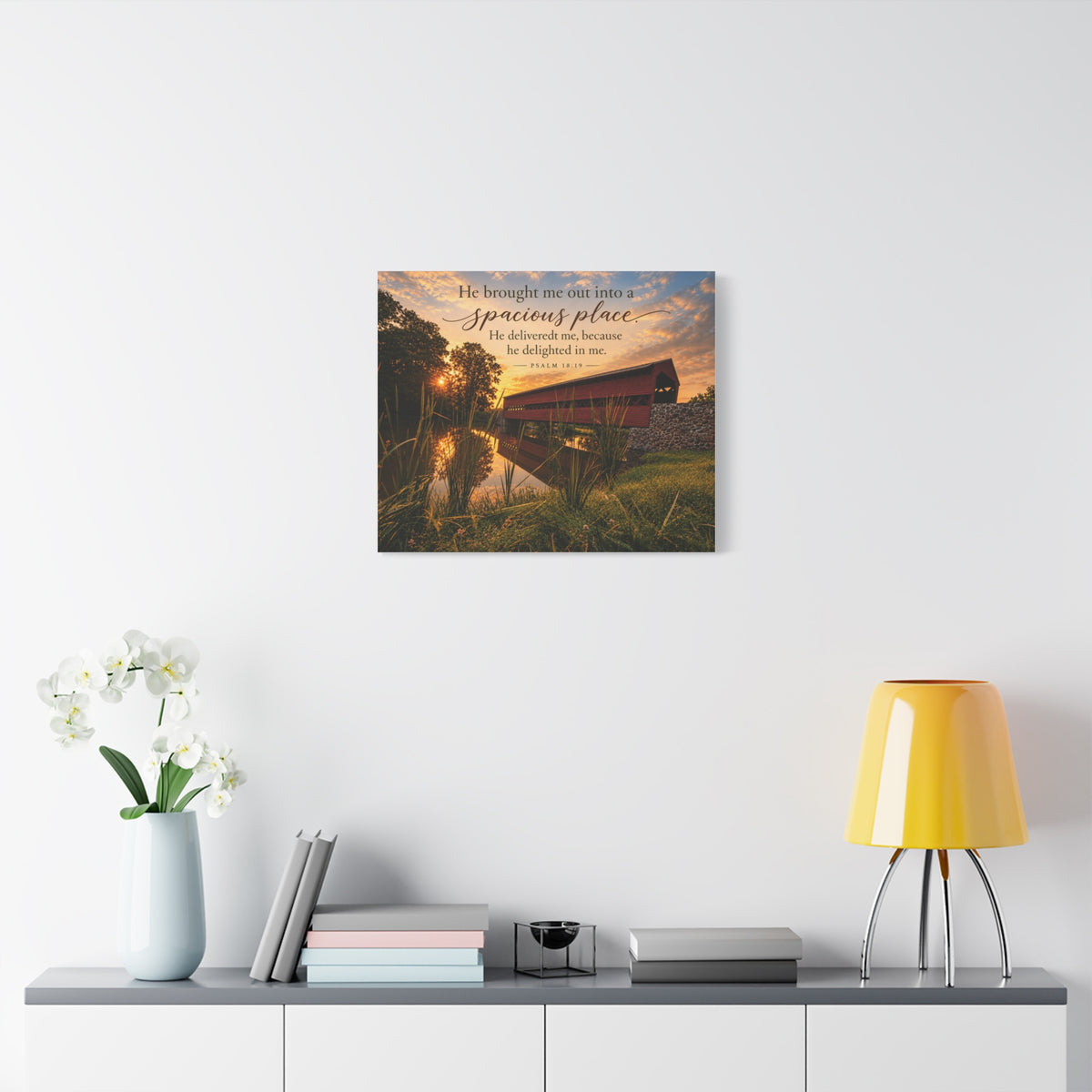 Into a Spacious Place - Canvas