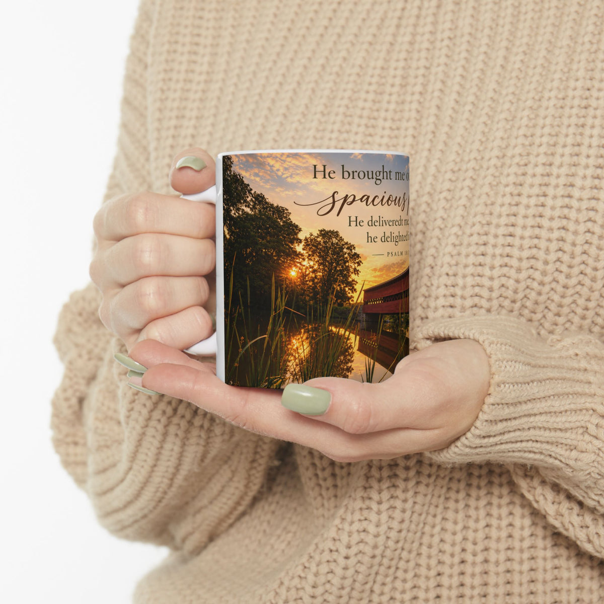Into a Spacious Place - Mug