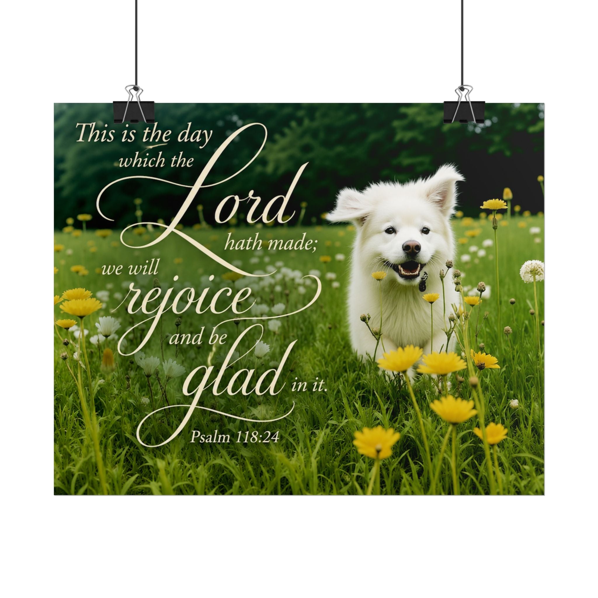 Rejoice in the Day Poster