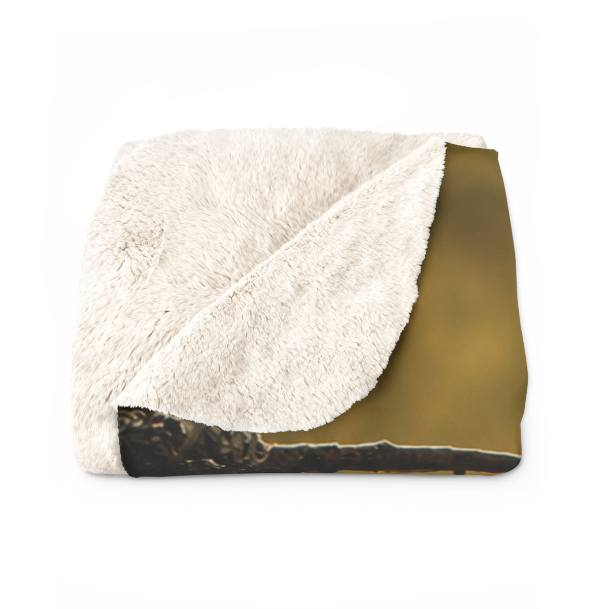 Christian Sparrow Sherpa Blanket — Psalm 84:3 Inspirational Fleece Throw