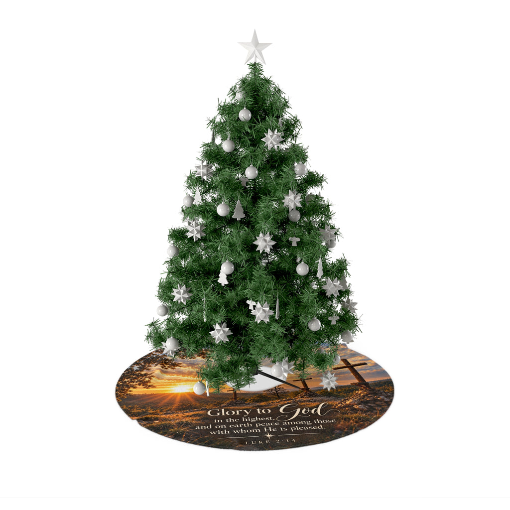 Glory to God - Tree Skirt