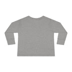 Toddler Tee - "God Made Me Roarsome" Dinosaur Long Sleeve Shirt
