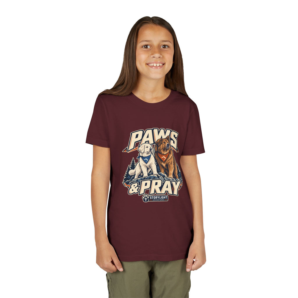 Paws & Pray 2 - Youth T‑Shirt